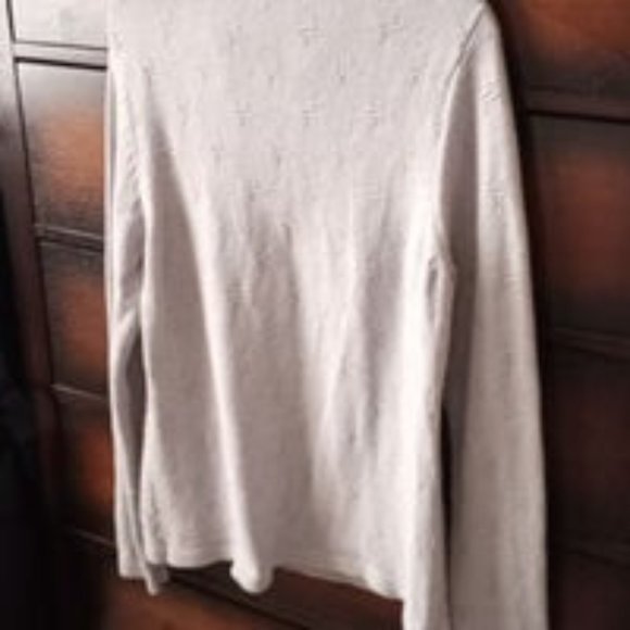 Croft & Barrow Sweater w/ sheepskin neck lining - Picture 4 of 5